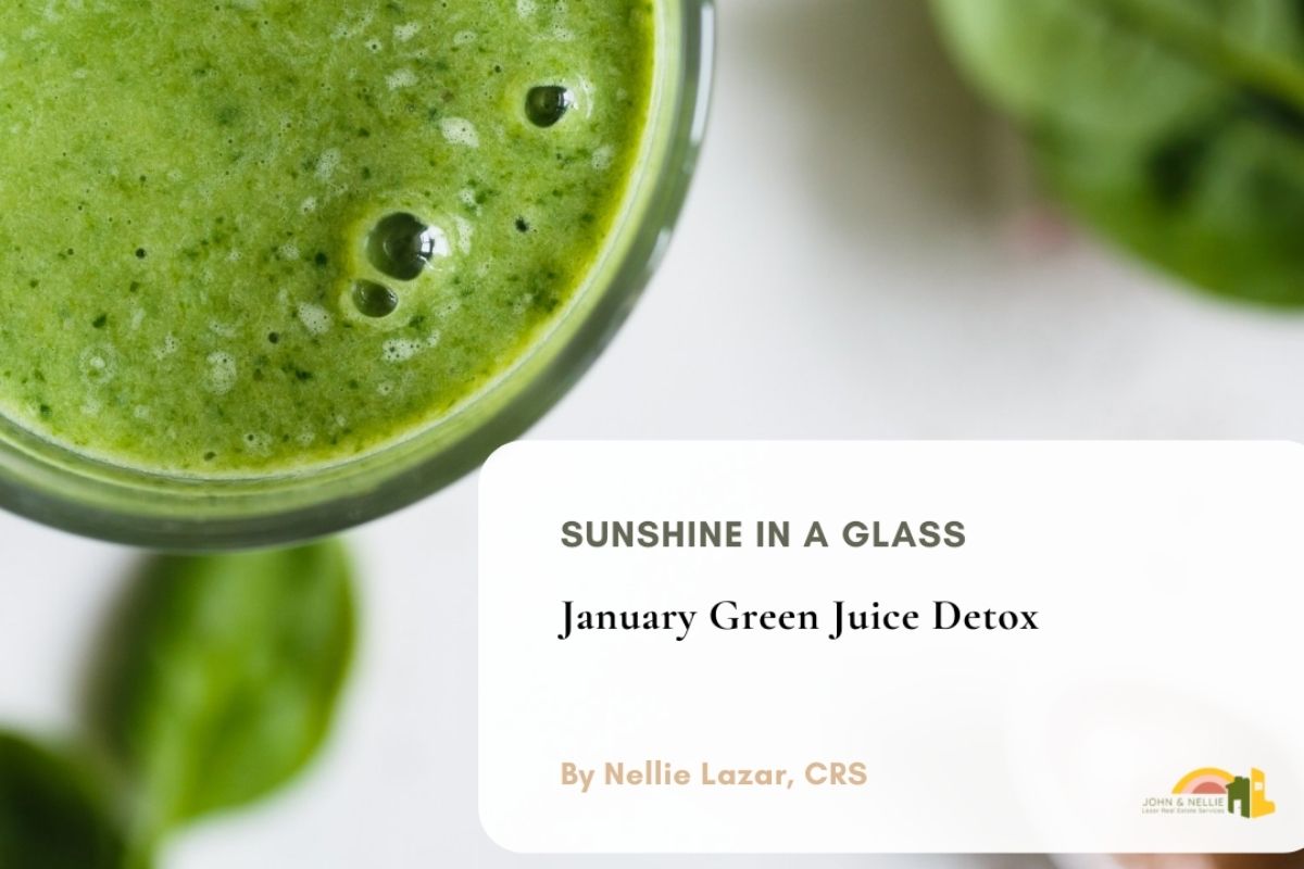 Sunshine in a Glass: January Green Juice Detox