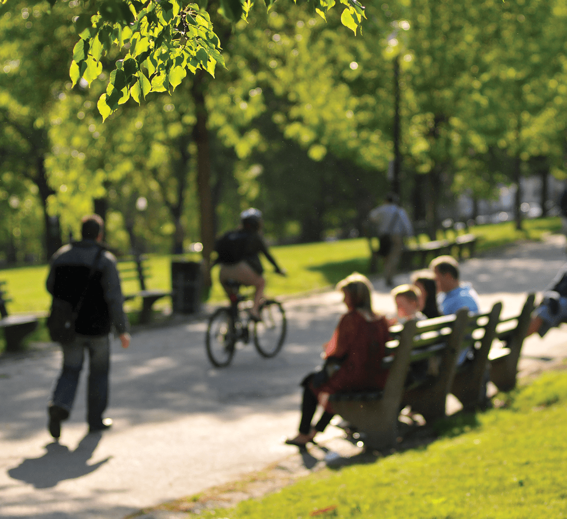 Boston Commons—a place to play, relax, and recharge.