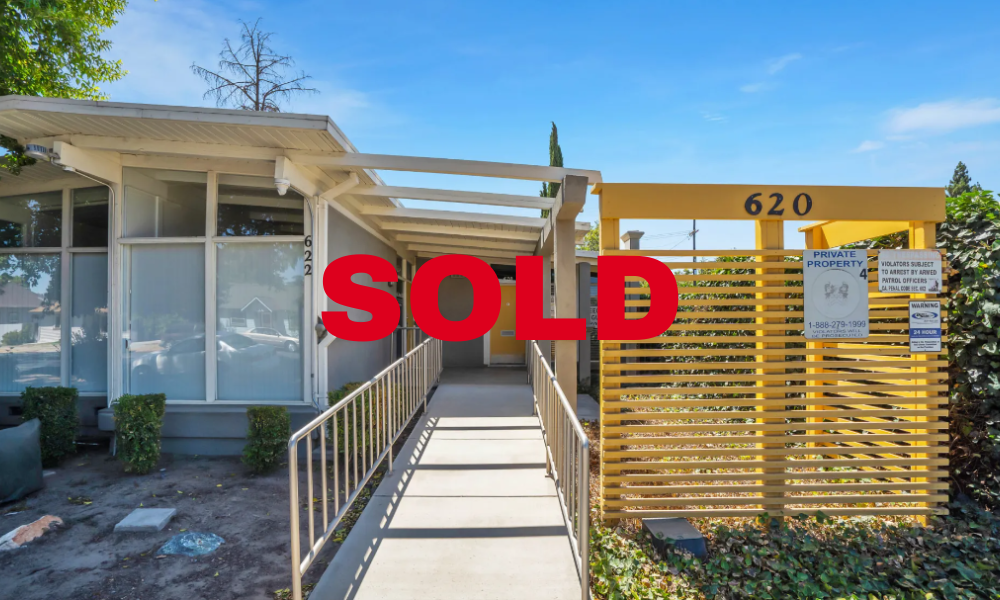 SOLD – 620/622 E. Olive Ave. Turlock Office