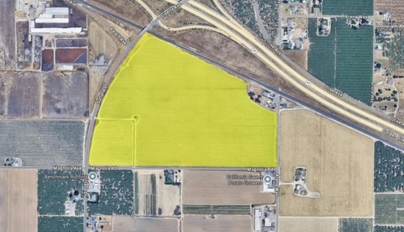 72.99 Acres Near City Limits at Hwy. 99 & Sultana Dr.